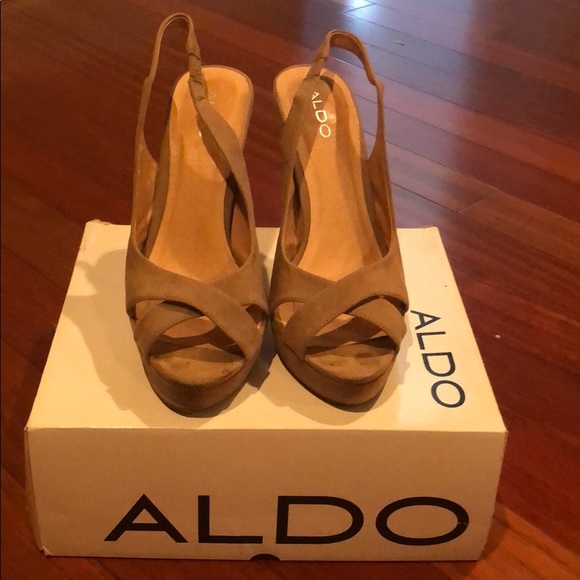 Platform suede shoes - Picture 1 of 4